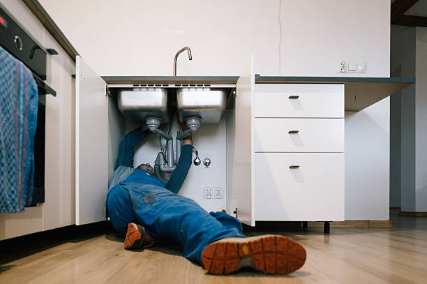 Professional Drain Cleaning technician working in Transfer, PA